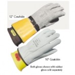 Leather Rubber Insulating Glove Protector
