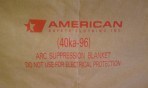 40 Ka Arc Suppression Blankets